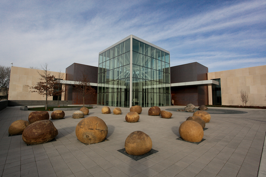 North Dakota Heritage Center & State Museum front entrance