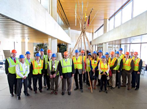 Energy Leaders Visit ND Heritage Center