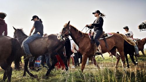 Honoring History on Horseback: Wellesley Community Members Join the Whitestone Hill Ride